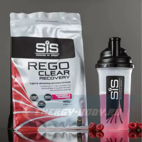 Восстановление SCIENCE IN SPORT (SiS) REGO Clear Recovery Малина - клюква, 450 г