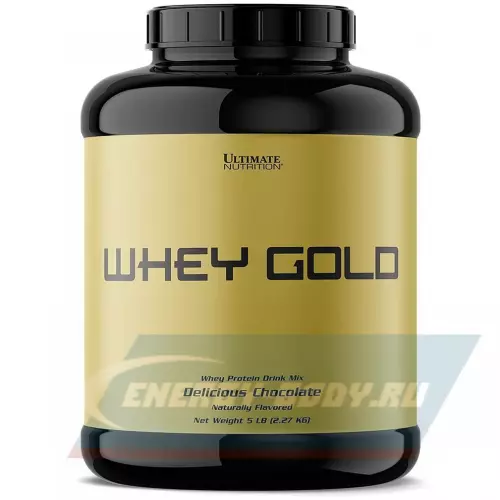  Ultimate Nutrition Whey Gold Шоколад, 2270 г