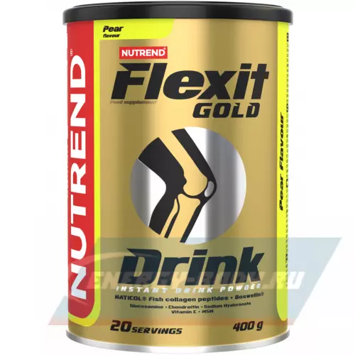 Суставы, связки NUTREND FLEXIT GOLD DRINK Груша, 400 г