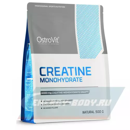  OstroVit Creatine Monohydrate Натуральный, 500 г