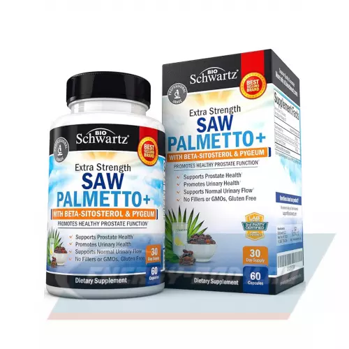  BioSchwartz Saw Palmetto+ 60 капсул