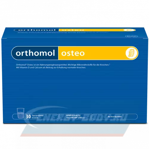 Суставы, связки Orthomol Orthomol Osteo (порошок) Нейтральный, курс 30 дней
