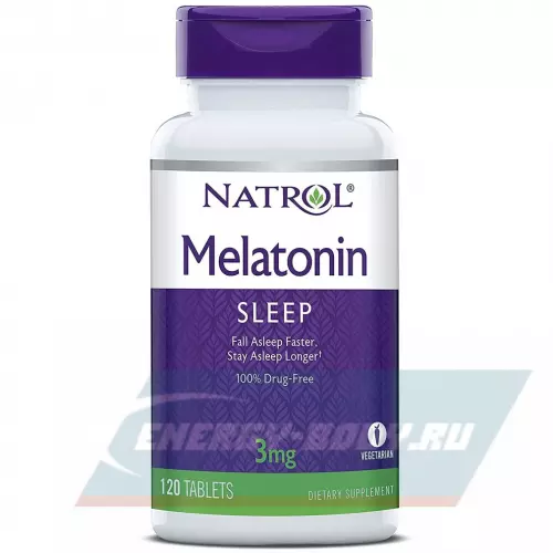  Natrol Melatonin 3 мг 120 таблеток