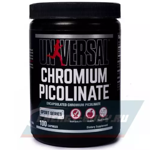 Минералы UNIVERSAL NUTRITION Chromium picolinate 200 мг 100 капсул