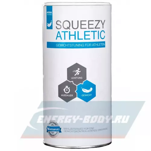  SQUEEZY SQUEEZY ATHLETIC Банан, 550 г