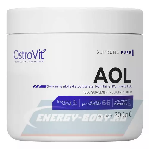 Аминокислотны OstroVit AOL Supreme Pure 200 g Натуральный, 200 г