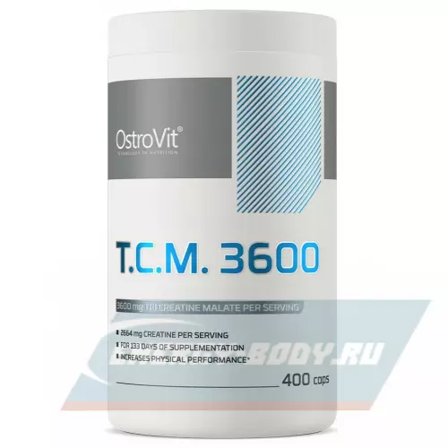  OstroVit T.C.M. Creatine Malate 3600 mg 400 капсул