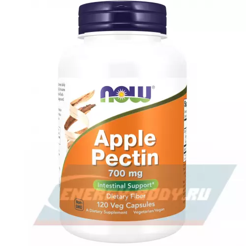  NOW FOODS Apple pectin 700 mg 120 веган капсул