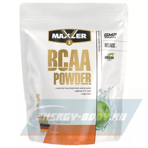 ВСАА MAXLER BCAA Powder 2:1:1 Sugar Free EU Зеленое яблоко, 1000 г