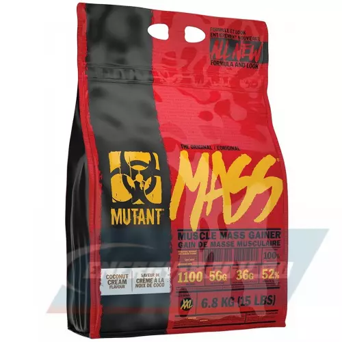 Гейнер Mutant Mutant Mass Кокосовый крем, 6800 г