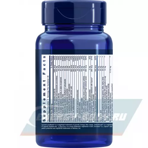  Life Extension Two-Per-Day Multivitamin 60 капсул