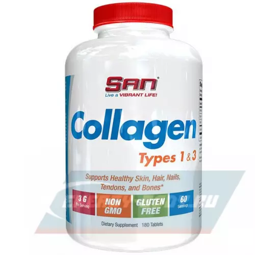 COLLAGEN SAN Collagen Types 1 & 3 90 таблеток