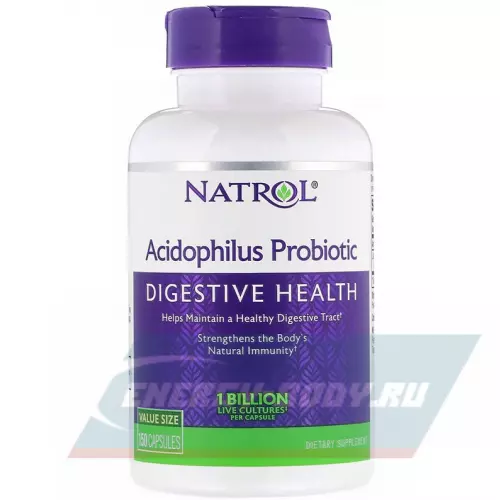  Natrol Acidophilus Probiotic 100 mg Нейтральный, 150 капсул