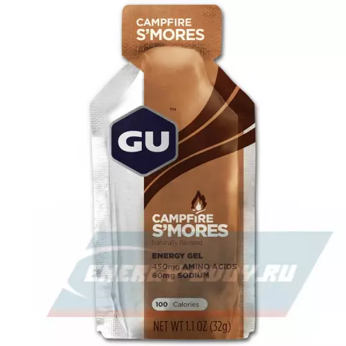 Энергетический гель GU ENERGY GU ORIGINAL ENERGY GEL no caffeine Воздушное печенье, 1 стик x 32 г