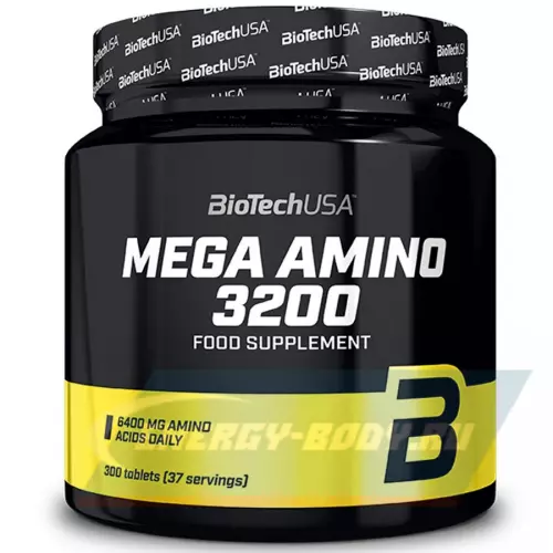 Аминокислотны BiotechUSA Mega Amino 3200 300 таблеток