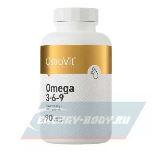 Omega 3 OstroVit OMEGA 3-6-9 90 гелевых капсул