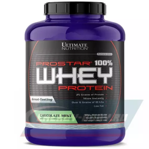  Ultimate Nutrition Prostar Whey Мятный шоколад, 2390 г