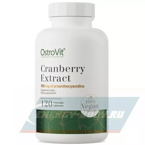  OstroVit Cranberry Extract 120 веган капсул