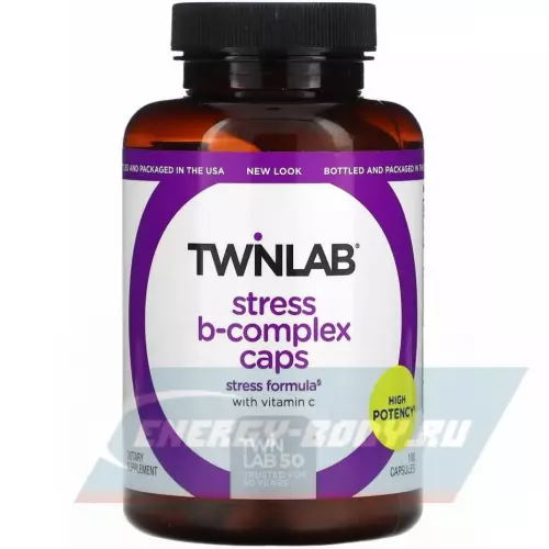  Twinlab Stress B-Complex 100 капсул