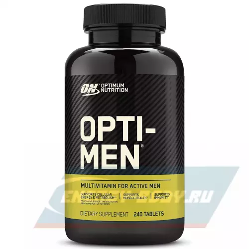  OPTIMUM NUTRITION OPTI-MEN 240 таблеток