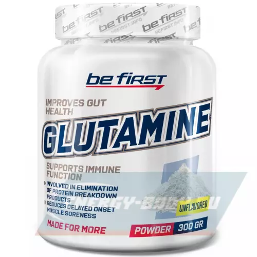 Глютамин Be First Glutamine Powder Натуральный, 300 г