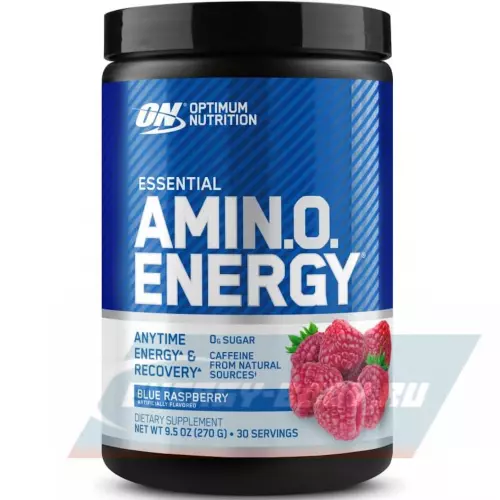 Аминокислотны OPTIMUM NUTRITION Essential Amino Energy Ежевика, 270 г