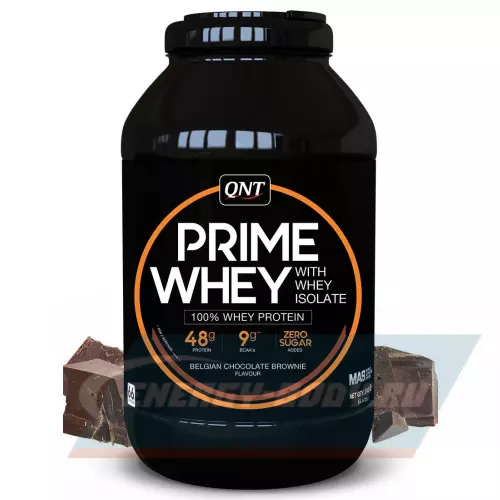  QNT PRIME WHEY Бельгийский шоколад брауни, 2000 г