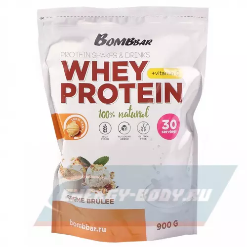  Bombbar Whey Protein Крем-брюле, 900 г