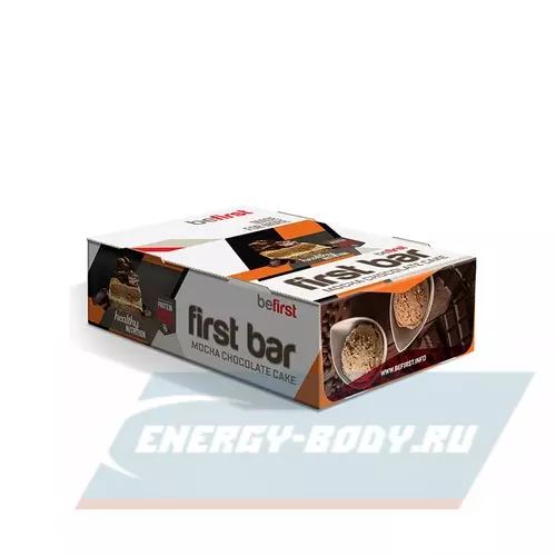 Батончик протеиновый Be First First bar Шоколад-Мокко, 24 x 40 г