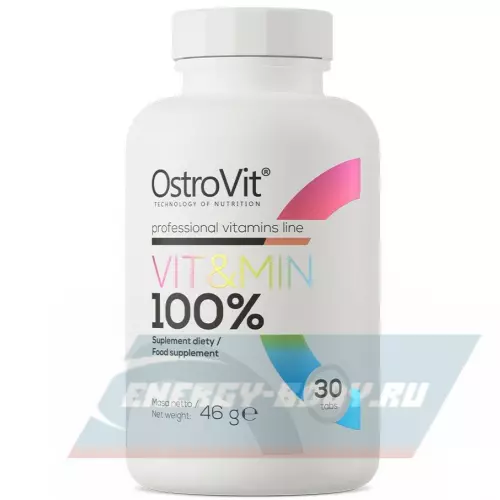  OstroVit VIT&MIN 100% 30 таблеток