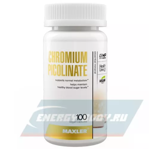 Минералы MAXLER Chromium Picolinate 100 капсул