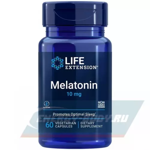  Life Extension Melatonin 10 mg 60 капсул