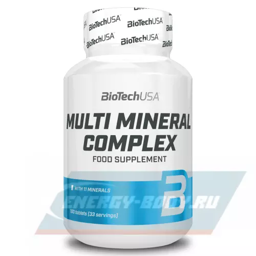 BiotechUSA Multi Mineral Complex 100 таблеток