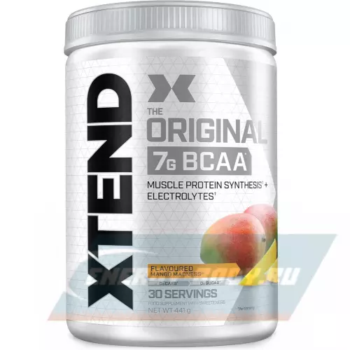 ВСАА Scivation Xtend Original 2:1:1 Манговое безумие, 398-431 г