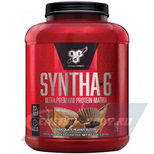  BSN SYNTHA-6 Шоколадовое арахисовое масло, 2270 г