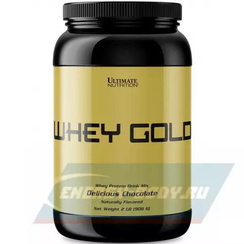  Ultimate Nutrition Whey Gold Шоколад, 908 г
