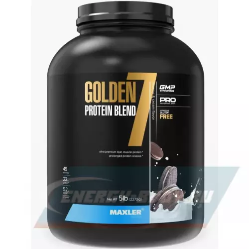  MAXLER Golden 7 Protein Blend Печенье с кремом, 2270 г