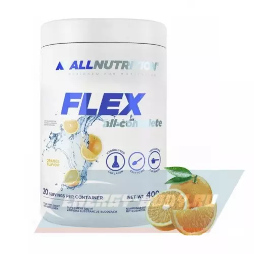 COLLAGEN All Nutrition FLEX ALL COMPLETE V2.0 Апельсин, 400 г