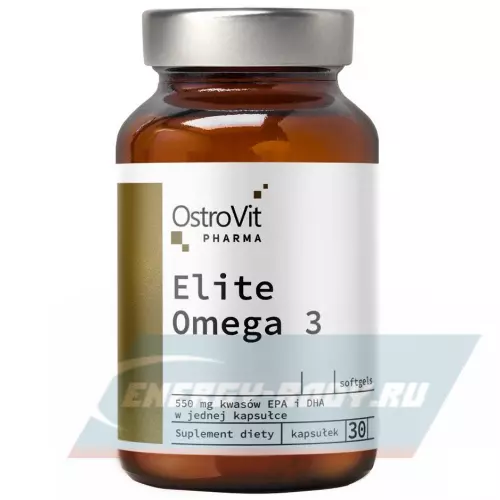 Omega 3 OstroVit Elite Omega-3 30  гелевых капсул