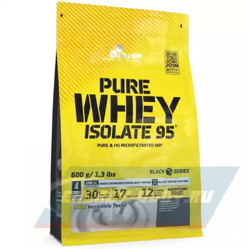 Протеин OLIMP Pure Whey Isolate 95 CFM Вишневый йогурт, 600 г