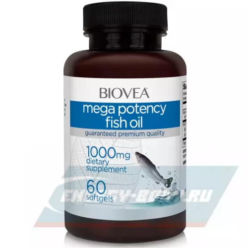 Omega 3 Biovea Omega-3 1000 мг 60 капсул