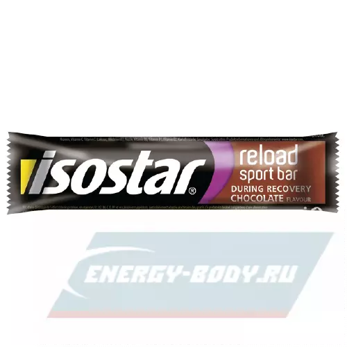 Батончик протеиновый ISOSTAR After Sport Recovery Шоколад, 1 батончик