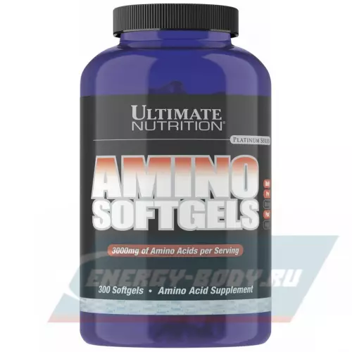 Аминокислотны Ultimate Nutrition Amino Softgels 300 софтгел