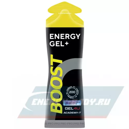 Энергетический гель GEL4U Гель энергетический GEL4U BOOST, 60 гр Вишня, 6 х 60 г