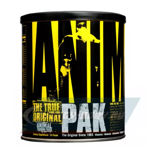  UNIVERSAL NUTRITION ANIMAL PAK 15 пакетиков