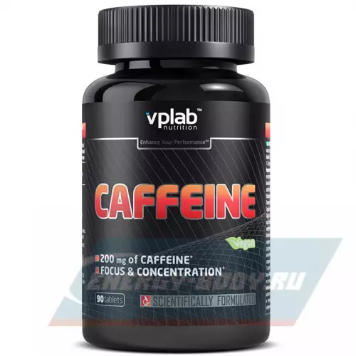 Энергетик VP Laboratory CAFFEINE 200 мг Нейтральный, 90 табл