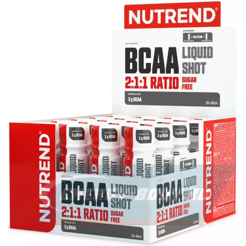 ВСАА NUTREND BCAA Liquid 2:1:1 Нейтральный, 20 х 60 мл