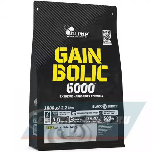 Протеин OLIMP GAIN BOLIC 6000 Банан, 1000 г
