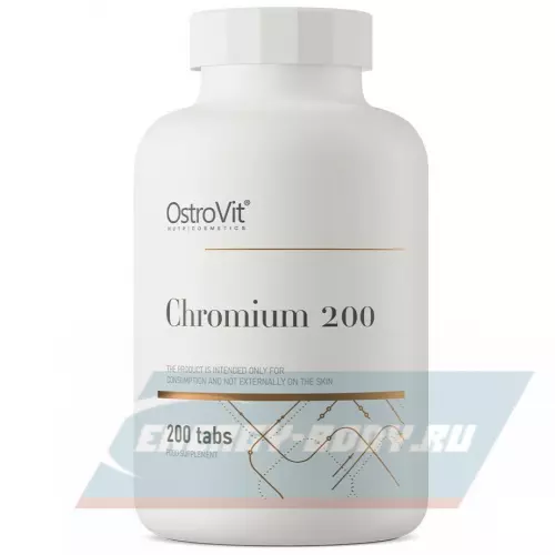 Минералы OstroVit Chromium 200 mg 200 таблеток