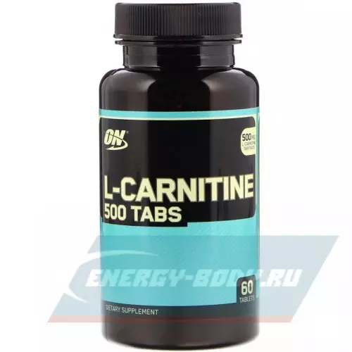 L-Карнитин OPTIMUM NUTRITION L-Carnitine 500 mg Нейтральный, 60